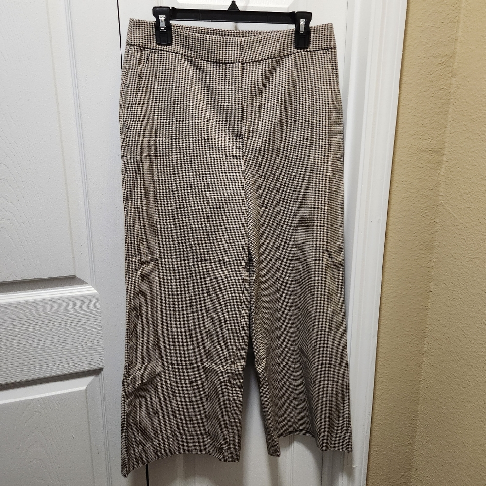 NWT Loft Linen Blend Work Trouser Pants Size 4